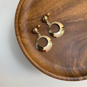 4/$15 Elegant Gold Drop Earrings